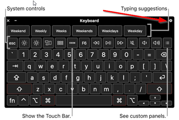 Switch Control Keyboard Settings Switch Control Keyboard Settings