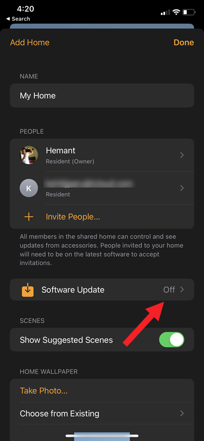 Software Update Software Update